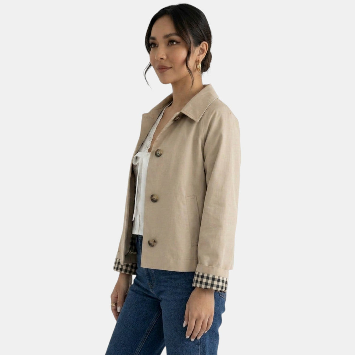 Women's Long Sleeve Casual Elegant Jacket