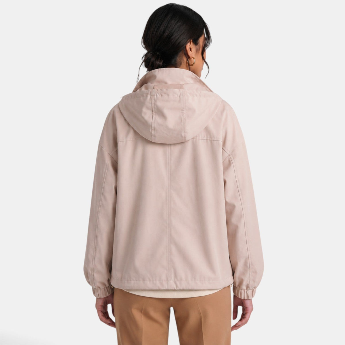 Women's Oversized Lightweight Hooded Urban Jacket
