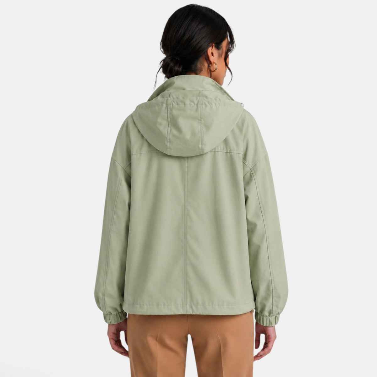 Women's Oversized Lightweight Hooded Urban Jacket